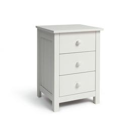 Argos Home Scandinavia 3 Drawer Bedside Table