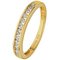 Revere 9ct Yellow Gold Diamond Channel Set Eternity Ring