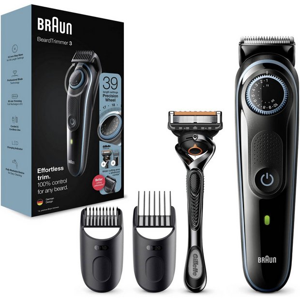 Buy Braun Beard Trimmer and Hair Clipper BT 3040/3240 | Beard and stubble  trimmers | Argos