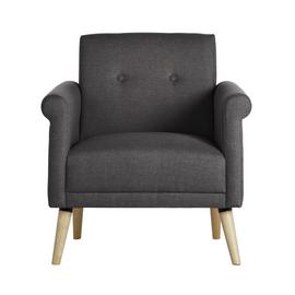 Argos Home Evie Armchair in a Box - Charcoal