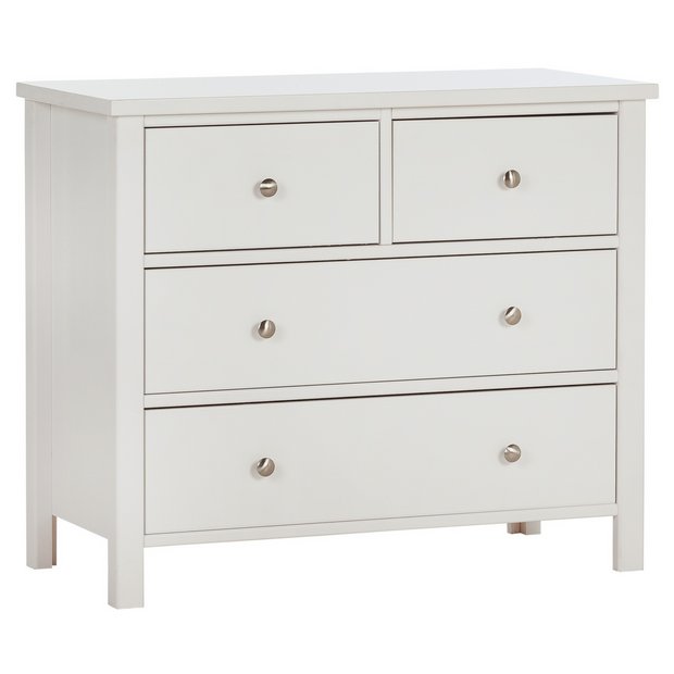 Buy Collection Ontario 2+2 Chest of Drawers White at Argos.co.uk Your Online Shop for