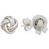 Revere Italian Sterling Silver Knot Stud Earrings