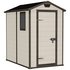 Keter Manor Apex Garden Storage Shed 4 x 6ft â€“ Beige/Brown