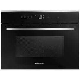 Rangemaster RMB45MCBL/SS Microwave Combination Oven - Black