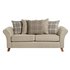 Argos Home Kayla 3 Seater Scatter Back Fabric SofaBeige
