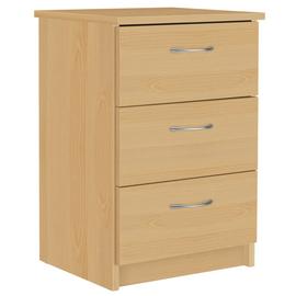 Argos Home Cheval 3 Drawer Bedside Chest