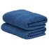 Argos Home Pair of Hand Towels - Ink Blue