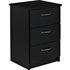 Argos Home Cheval 3 Drawer Bedside Table - Black