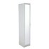 Argos Home Cheval Single Mirrored Wardrobe - White