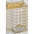 Argos Home Wall Mountable Letter Cage - Brass Finish