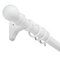 Argos Home 2.4m Wooden Curtain Pole Set - White