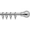 Argos Home Extendable Metal Ball Curtain Pole - S Steel