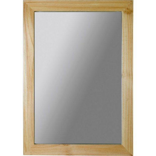 Buy HOME Wooden Wall Mirror Solid Pine at Argos.co.uk Your Online