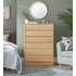 Argos Home Malibu 5+2 Drawer Chest of Drawers - Beech Effect