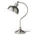 HOME Coral Curved Table Lamp - Satin Nickel
