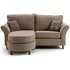 Argos Home Kayla 3 Seater Reversible Fabric ChaiseBeige