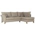Argos Home Kayla Right Corner Fabric Sofa - Beige