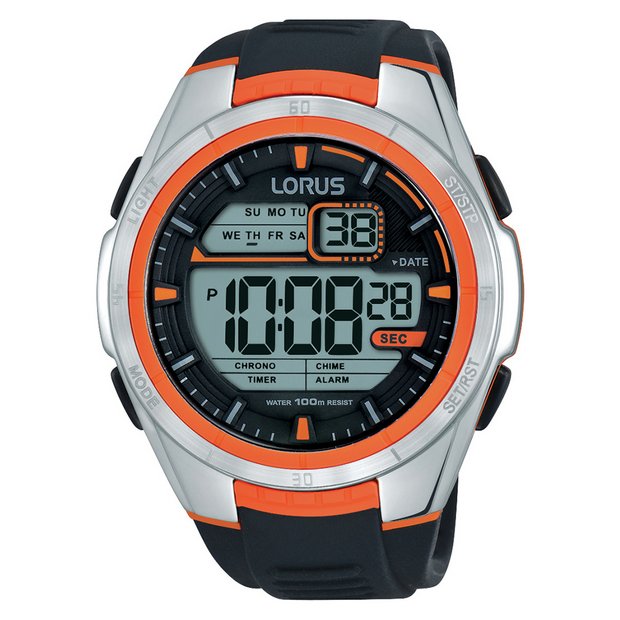 Argos mens digital store watch