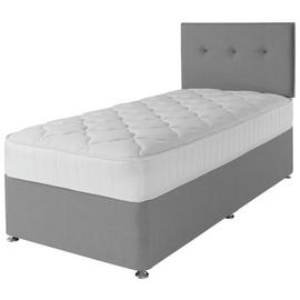 Airsprung Dalham 800 Pocket Memory Grey Divan Bed - Single