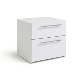 Argos Home Atlas 2 Drawer Bedside Table