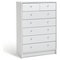 Argos Home Malibu 5 Wide 2 Narrow Drawer Chest - White