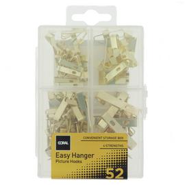 Coral Easy Hanger Picture Hook Set
