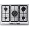 Rangemaster RMB70HPNGFSS Gas Hob - Stainless Steel