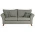 Argos Home Kayla 3 Seater Fabric Sofa - Light Grey