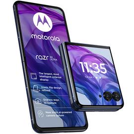 SIM Free Motorola Razr 50 Ultra 5G 512GB AI Phone - Blue