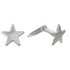 Andralok Sterling Silver 5mm Star Stud Earrings