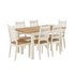 Home of Style Tiverton Dining Table with 6 Chairs