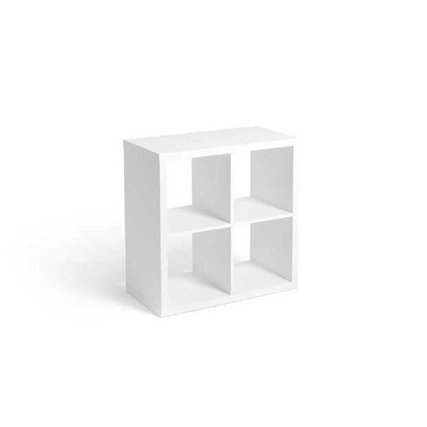 Square shelf shop unit