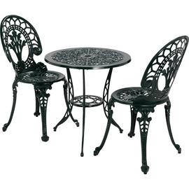 Argos Home Ascot 2 Seater Cast Aluminium Bistro Set - Green