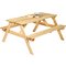 Argos Home Wooden 4 Seater Picnic Bench