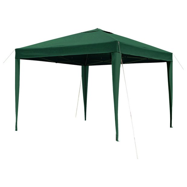 Buy HOME Extra Large PopUp Square 3m x 3m Garden Gazebo at Argos.co.uk