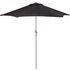 Argos Home 2.1m Garden Parasol - Black