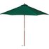 Argos Home 2m Water Repellent Garden Parasol - Green