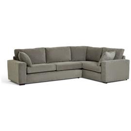 Habitat Elmdon Fabric Right Hand Corner Sofa - Grey