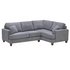 Argos Home Hampstead Right Corner Fabric Sofa - Pewter