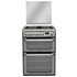 Hotpoint HUD61G 60cm Double Oven Dual Fuel Cooker - Graphite