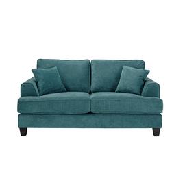 Argos Home Hampstead 2 Seater Fabric Sofa - Ocean Blue