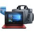 HP 14 Inch Intel i3 8GB 2TB Laptop Red - Bag & McAfee