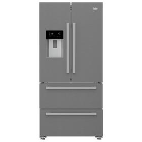 Beko GNE60520DX American Fridge Freezer - Stainless Steel