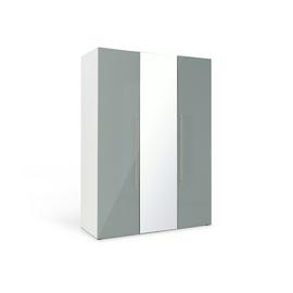 Argos Home Atlas 3 Door Mirrored Gloss Wardrobe