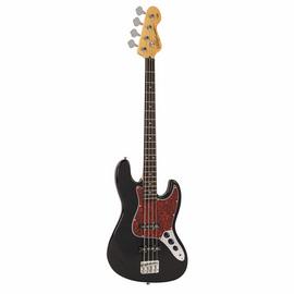 Vintage V49 Coaster Series Bass Guitar - Black