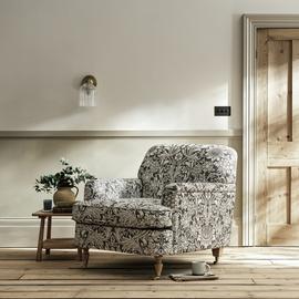 Habitat x Morris & Co. Merton Sunflower Fabric Armchair