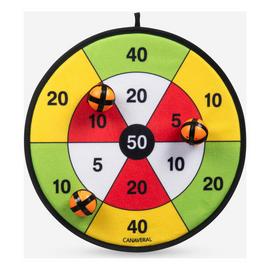 Decathlon Kids' Velcro Dartboard Game with Rip-Tab Balls