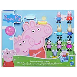 Peppa Pig Carry Along Brothers And Sister