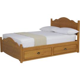 Argos Home Sherington Kingsize 4 Drawer Bed Frame - Pine