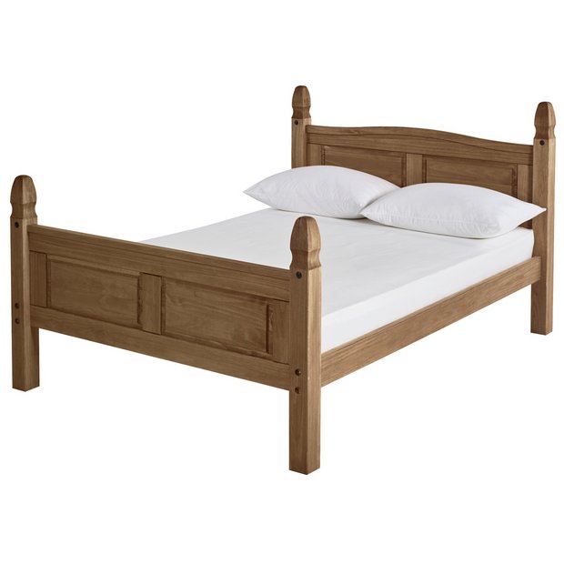 Buy Collection Puerto Rico Double Bed Frame Dark Pine at Argos.co.uk